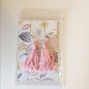 tassel earrings!